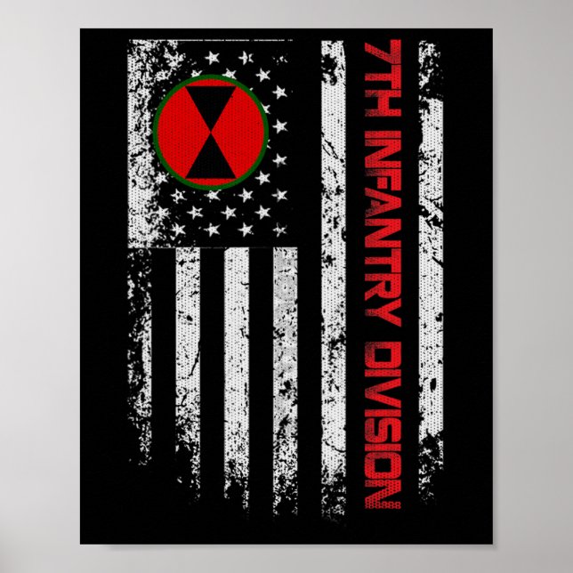 Poster Divisão de Infantaria 7 Divisão de Infantaria Vint (Frente)