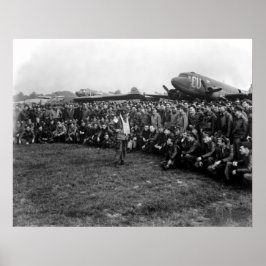 Poster Divisão de Transporte Aéreo de ruas 101