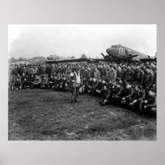 Poster Divisão de Transporte Aéreo de ruas 101