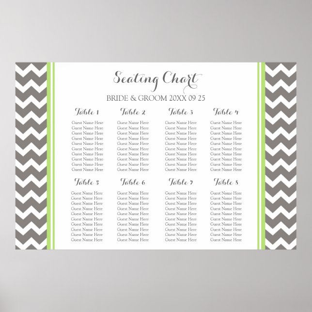 Pôster Divisor de Cinzas da Limão do Gráfico 8 (Frente)