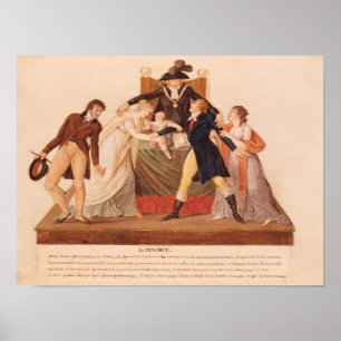 Pôster Divórcio. A reconciliação