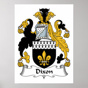 Poster Dixon Family Crest