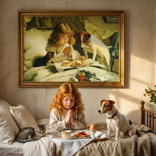 Pôster Dizendo Nossas Orações, Suspense Charles Burton Ba