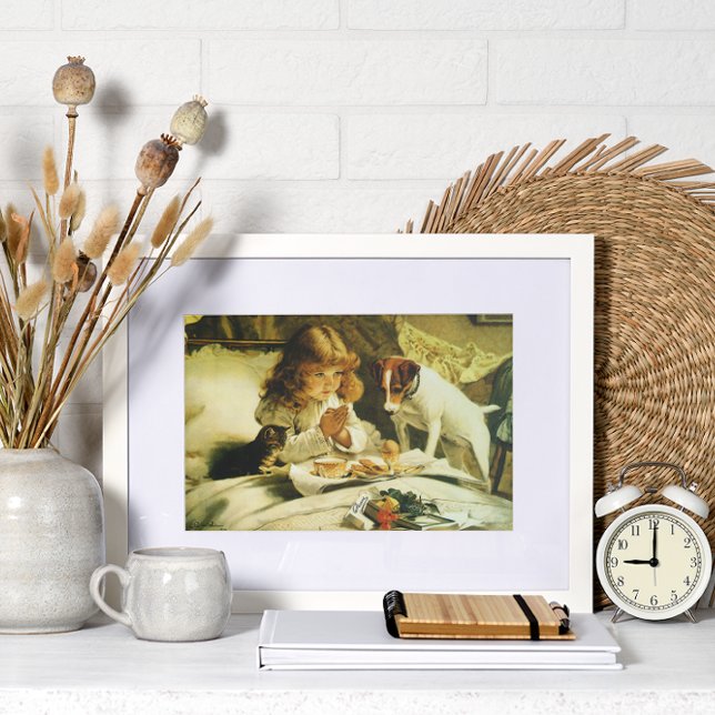 Pôster Dizendo Nossas Orações, Suspense Charles Burton Ba (Criador carregado)