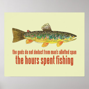 Poster Dizendo Velha Pesca
