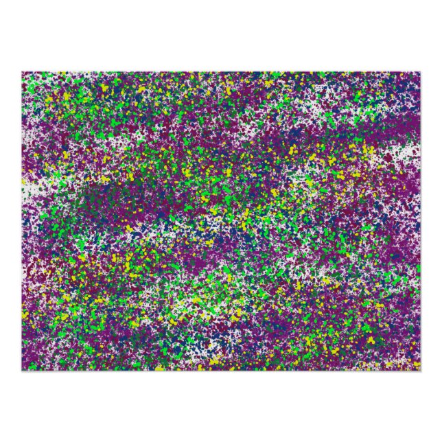 Pôster Dizzy Splatter (Frente)