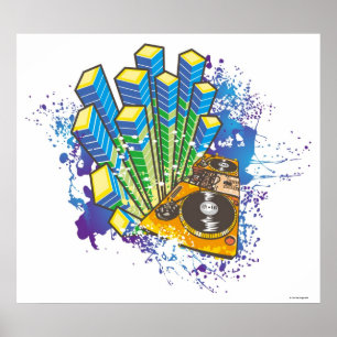 Pôster DJ Control Panel