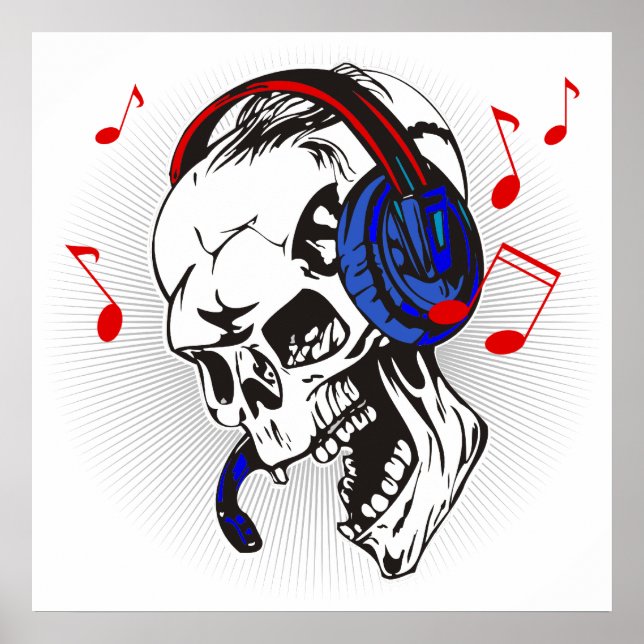 Poster DJ Skull (Frente)