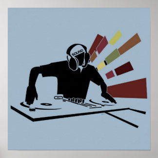PÔSTER DJ SOUND