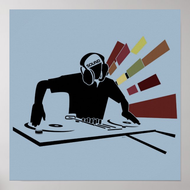 PÔSTER DJ SOUND (Frente)