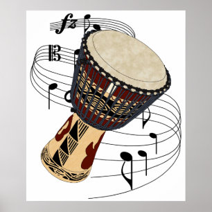 Pôster Djembe