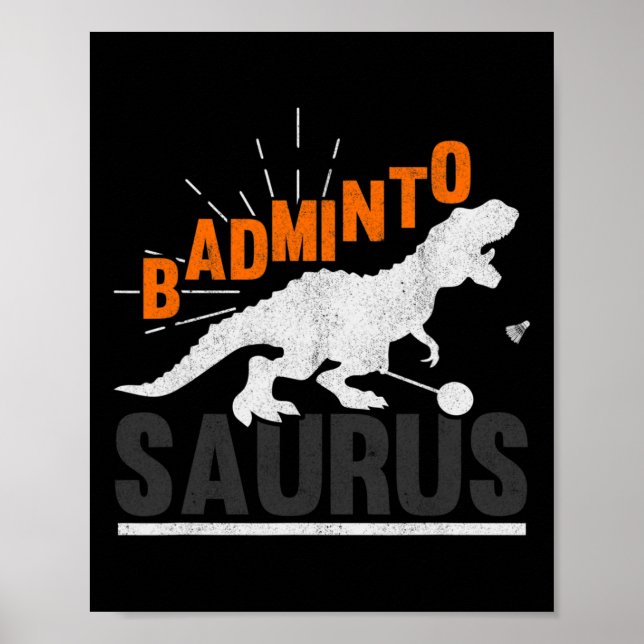 Poster Dminto Saurus Rex Birdie Shuttle Dinossauro Dminto (Frente)