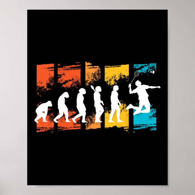 Poster Dminton Player Evolution Shuttle Dminton Racket 1 (Frente)
