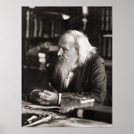 Poster Dmitri Mendeleev