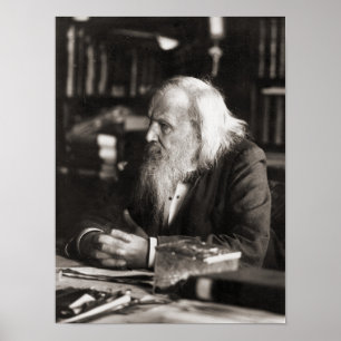 Poster Dmitri Mendeleev