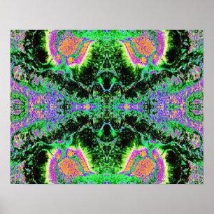 Poster "DMT 2" Abstrato Psicodélica