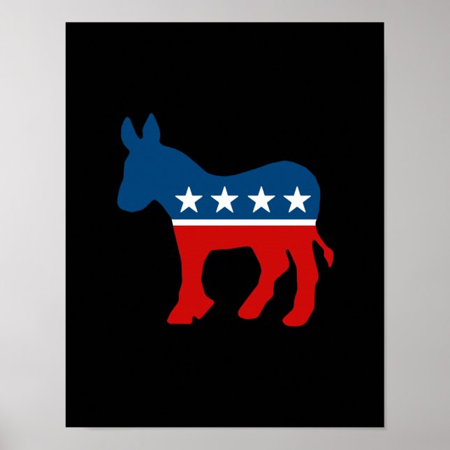 PÔSTER DNC - DEMOCRAT - DONKEY (Frente)