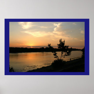 Pôster Dniepr Sunset