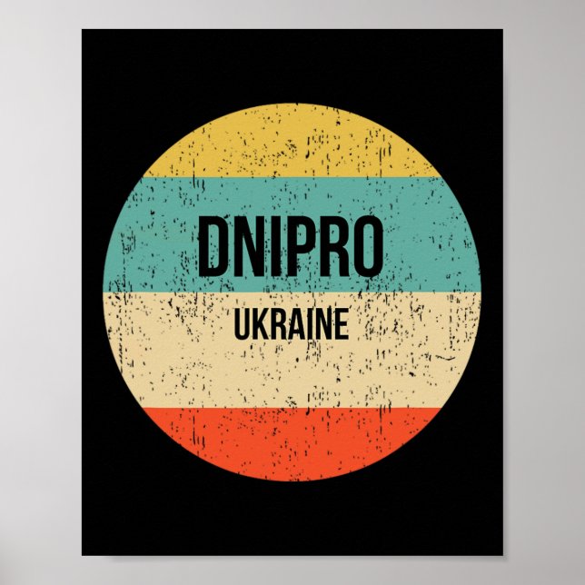 Poster Dnipro Ucrânia 3  (Frente)