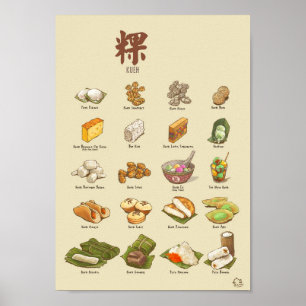 Poster do 粿 IV de Kueh   (A4)