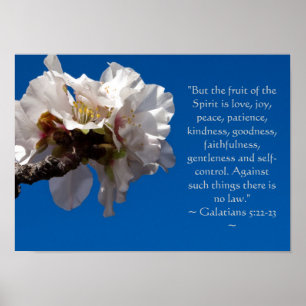Poster do 5:22,23 de Galatians