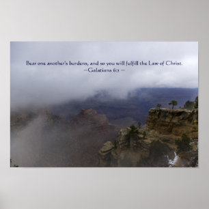Poster do 6:2 de Galatians