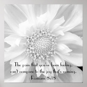 Poster do 8:18 dos romanos do incentivo do verso