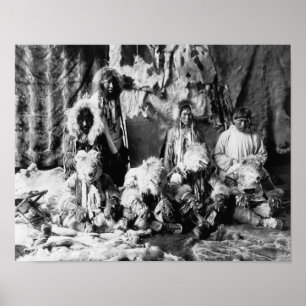 Poster Do "a dança lobo" do Kaviagamutes