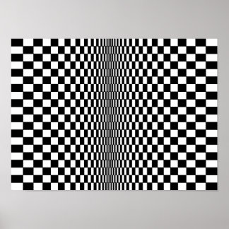 Poster do algoritmo de arte Op