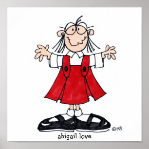 poster do amor de abigail