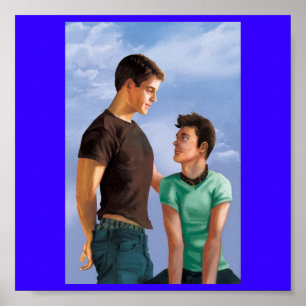 Poster do amor de filhote de cachorro