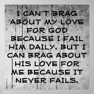 Poster do amor do deus