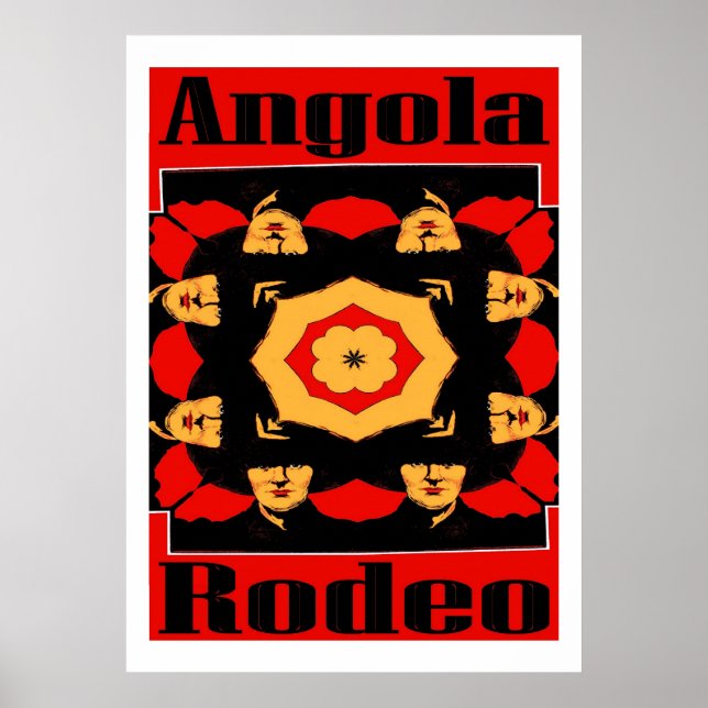 Poster do Angola Rodeo (Frente)