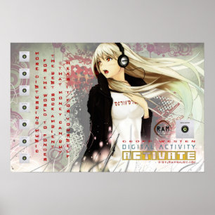 Poster do Anime de Geoff Westen