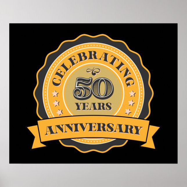 poster do aniversário de 50 anos (Frente)