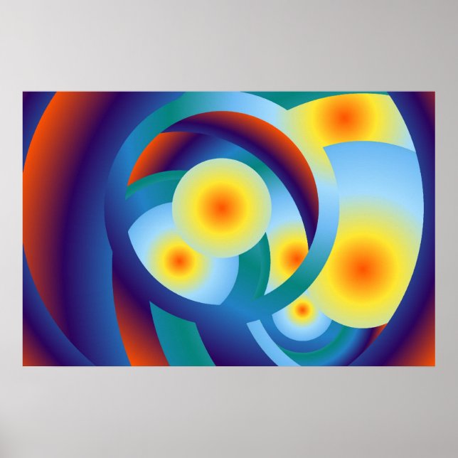 Poster do arco-íris (Frente)