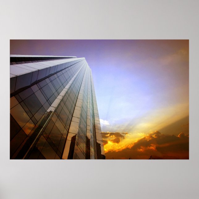 Poster do arranha-céu (Frente)