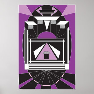 Poster do art deco