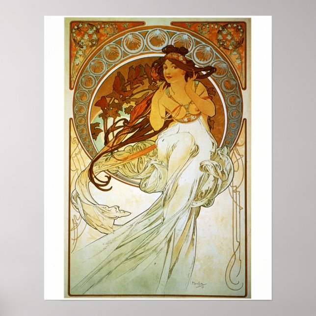 Poster do art Nouveau 1898 (Frente)