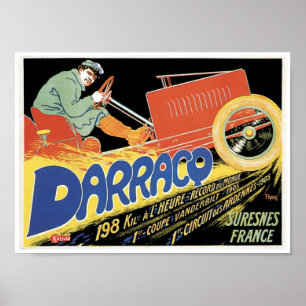Poster do automóvel de Darraco