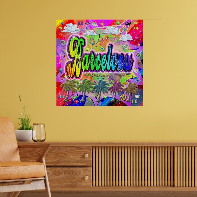 Poster do Barcelona Vista Express (Sala de Estar 2)