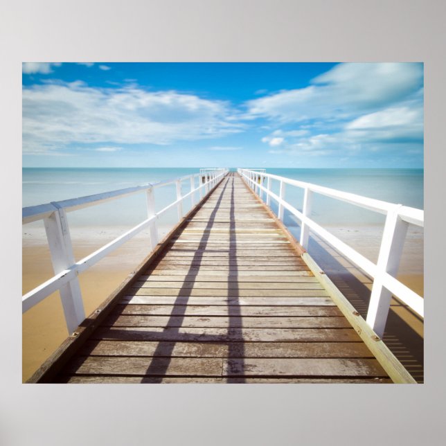 Poster do Barquwalk da Praia (Frente)