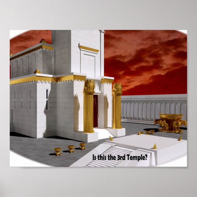 Poster do Beit Hamikdash (Frente)