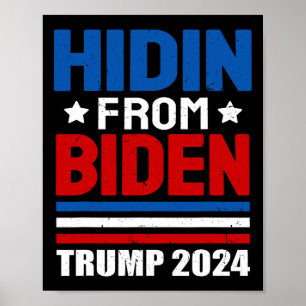 Poster Do Biden Kids Men Engraçado Anti Joe Biden Trump 2