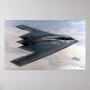 Poster do bombardeiro do espírito B-2