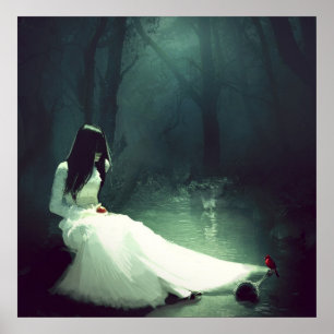 Poster do branco da neve