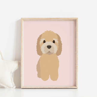 Poster do Cachorro Dourado - Enfermeiro Rosa e Cri