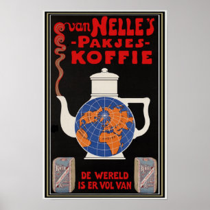 Poster do café de Van Nelle