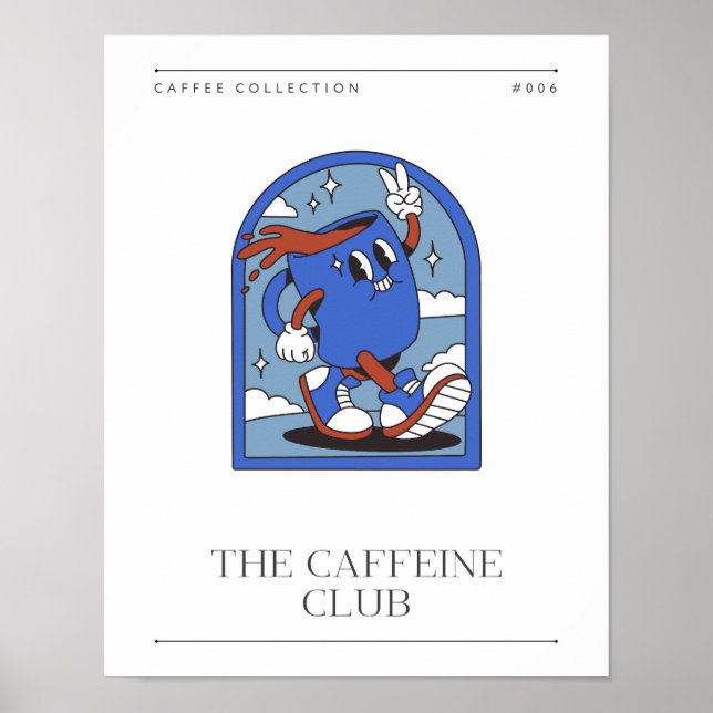 Poster do Caffeine Club Kitchen (Frente)