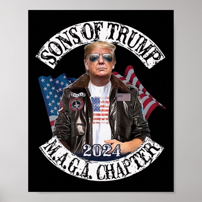 Poster Do Capítulo Maga Trump 2024  (Frente)